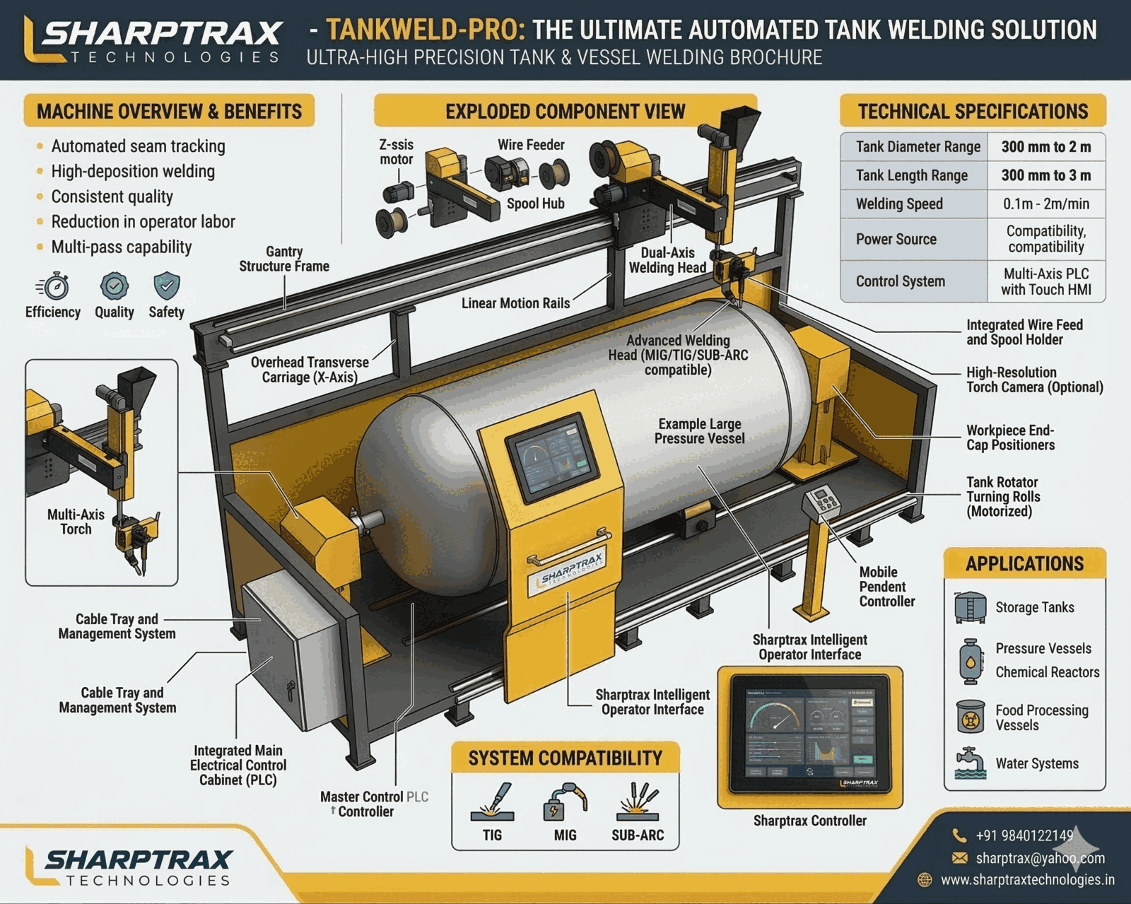 TANKWELD-PRO Automated Tank Welding Solution